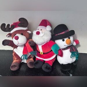 Vintage 1988 Chrisha Creations Playful Plush Christmas